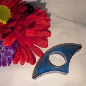 Buchseitenhalter in Blau