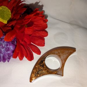 Buchseitenhalter mit Marmorierung/Musterbild.anfertigung auf Wunsch
