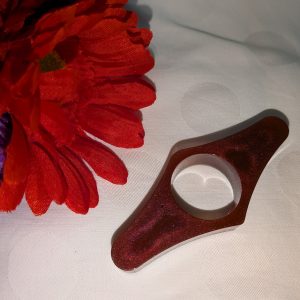 Buchseitenhalter in Rot